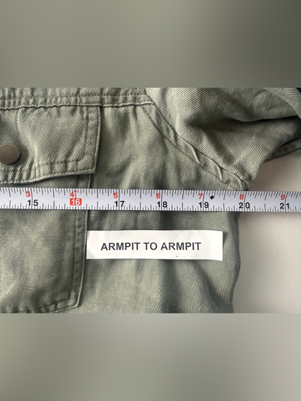 Rails Collins Utility Sage Green Lightweight Jacket Button Zip Size Small - Picture 11 of 15